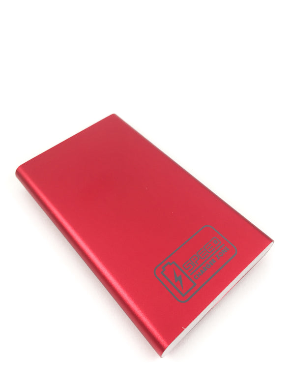 Compact Portable Charger | Red | 2,600 mAh